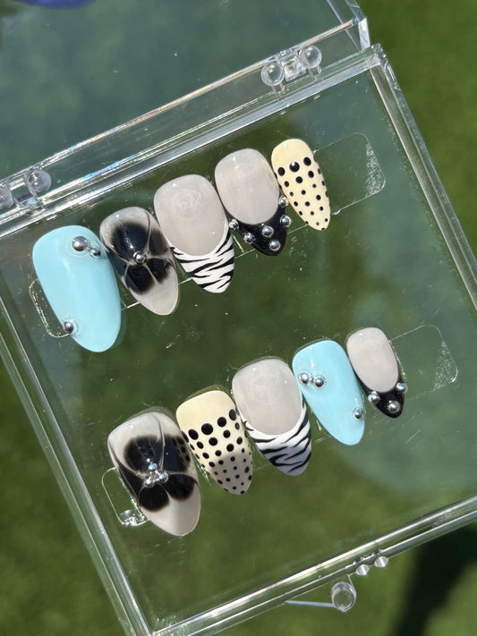 Band Member | (Size Small) | Short Almond | READY TO SHIP