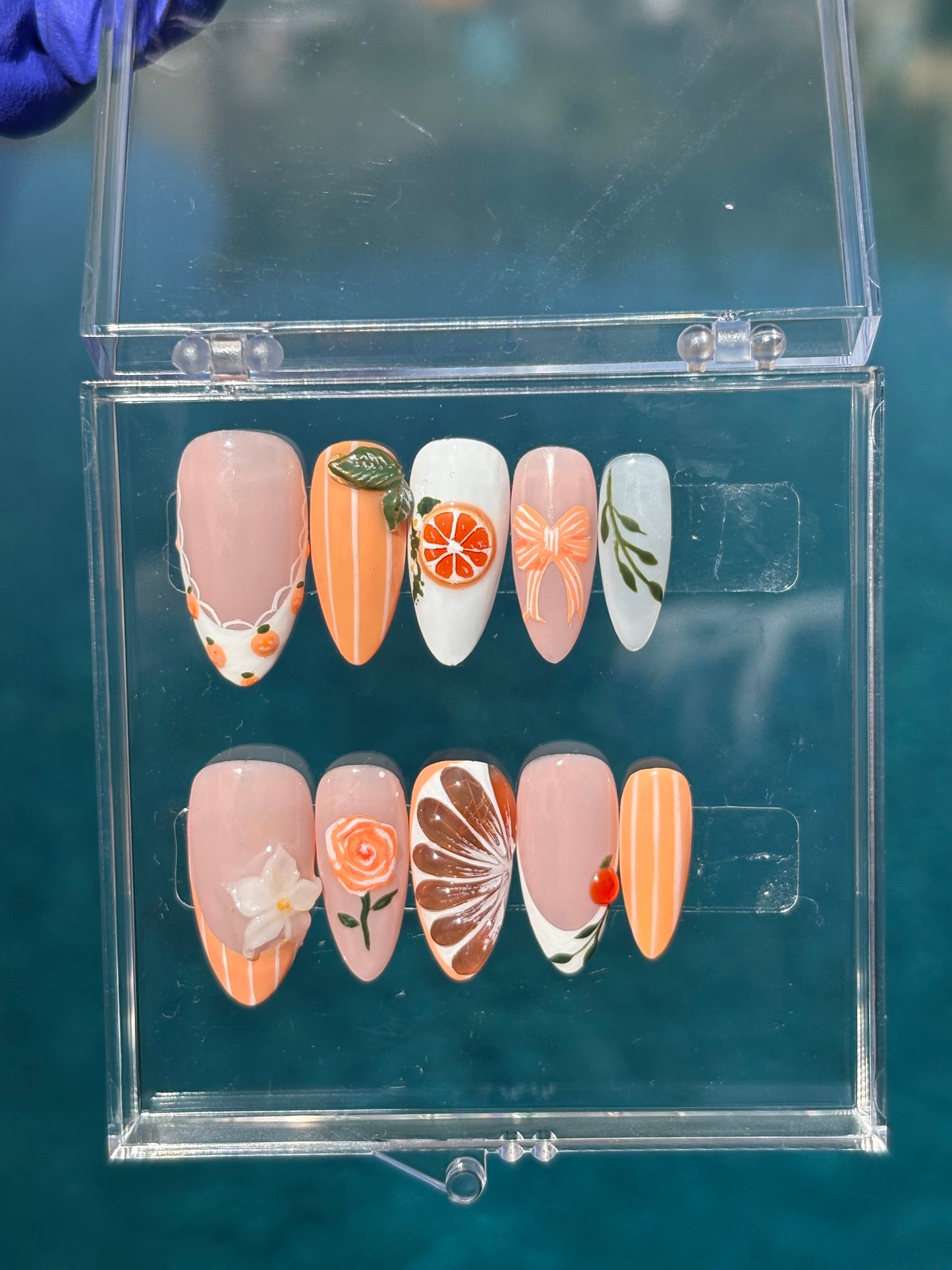 Orange You Glad π| Medium Almond