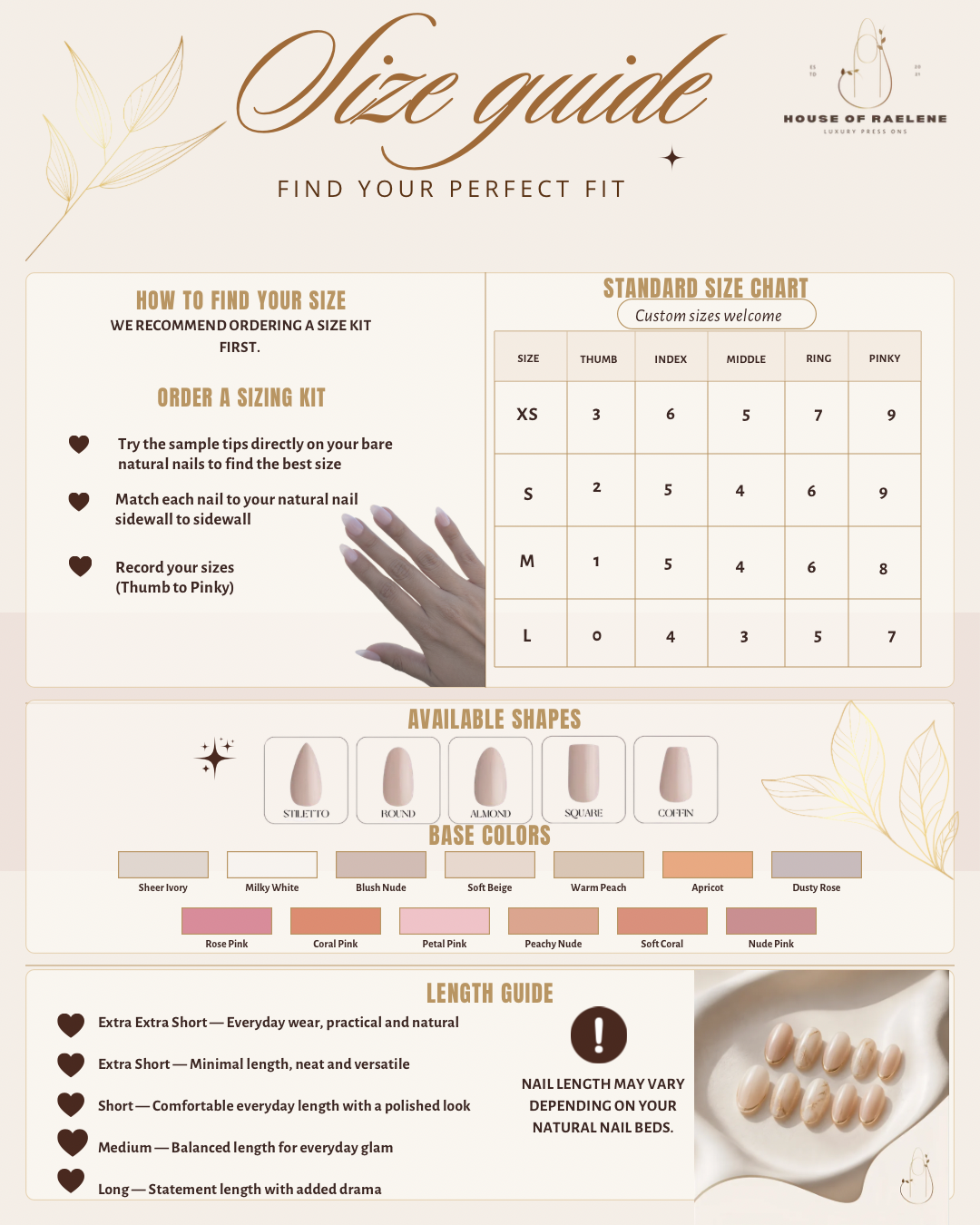 Bambi French Tip | Medium Almond
