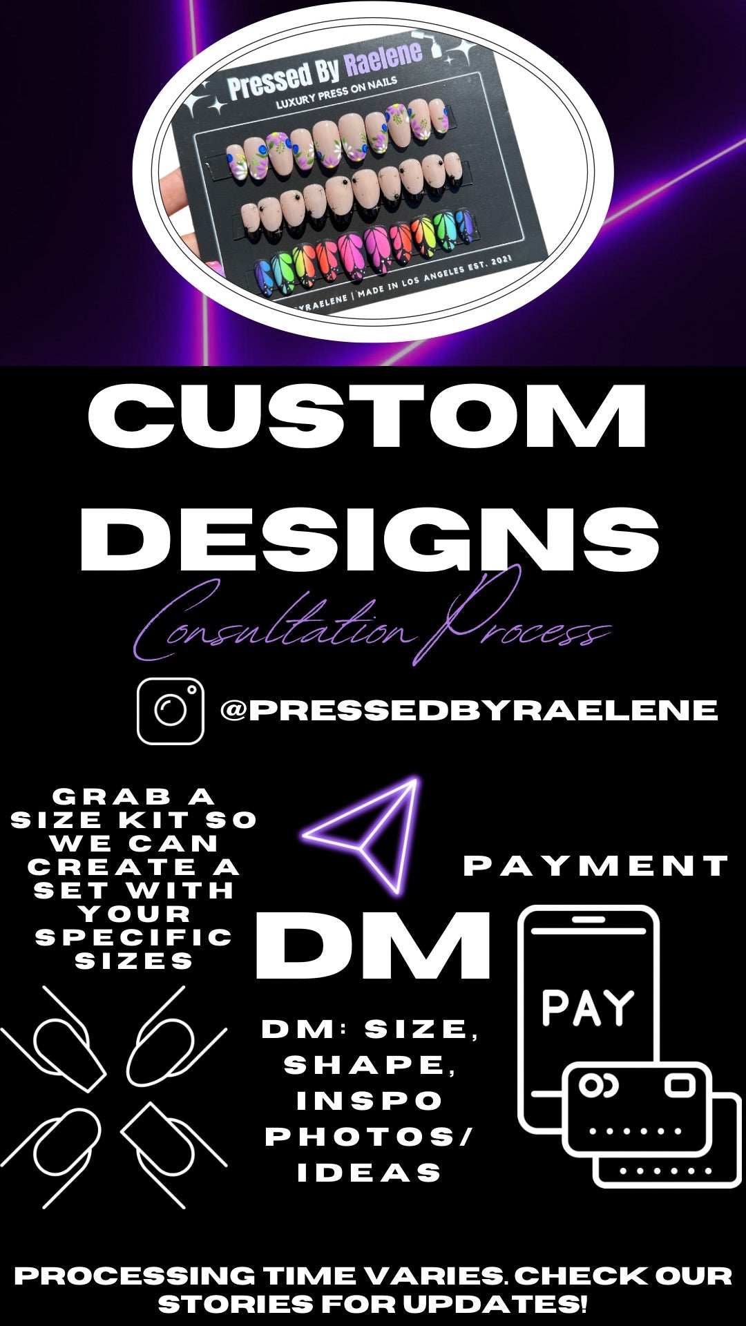 Custom Design | Please Read Description | DM on IG @PressedbyRaelene