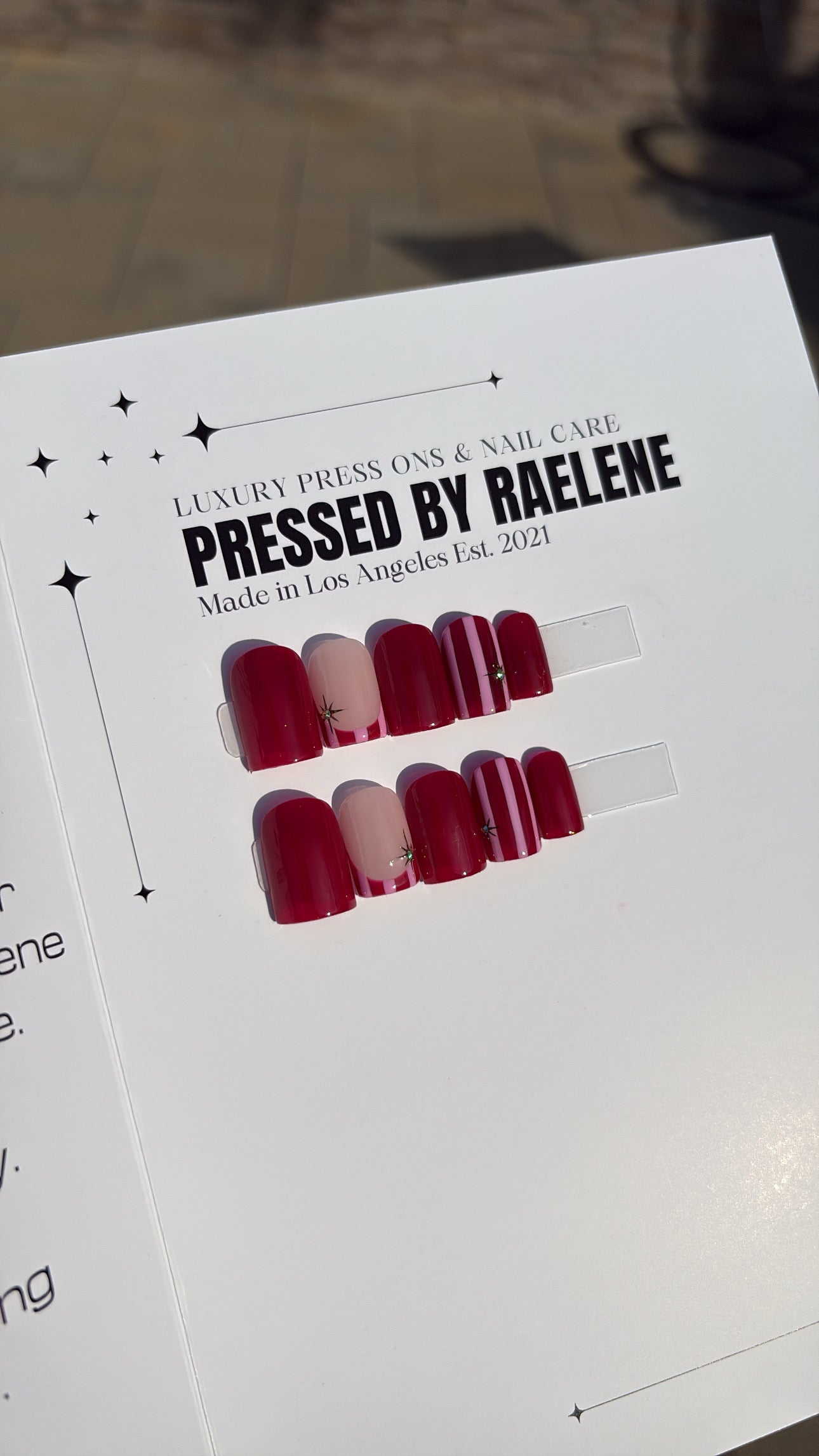 Love Song | Extra Short Square | Size (Small) | READY TO SHIP