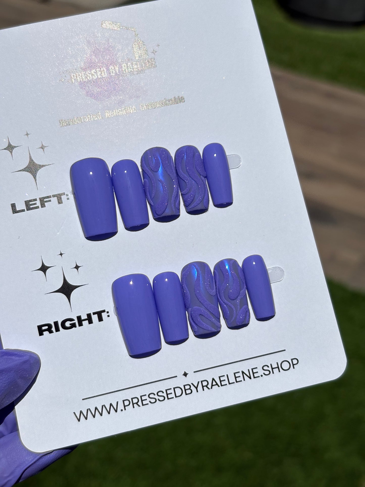 Periwinkle | Medium Square| READY TO SHIP | (Size Large