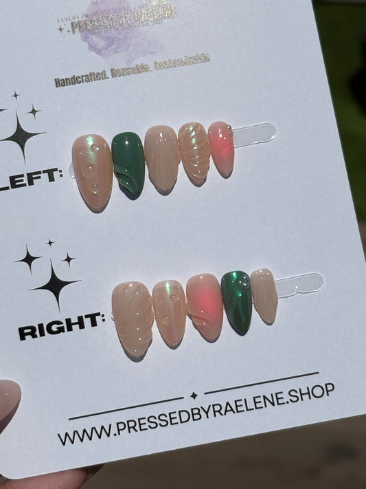 Garden| Short almond | Size (XSmall) | READY TO SHIP