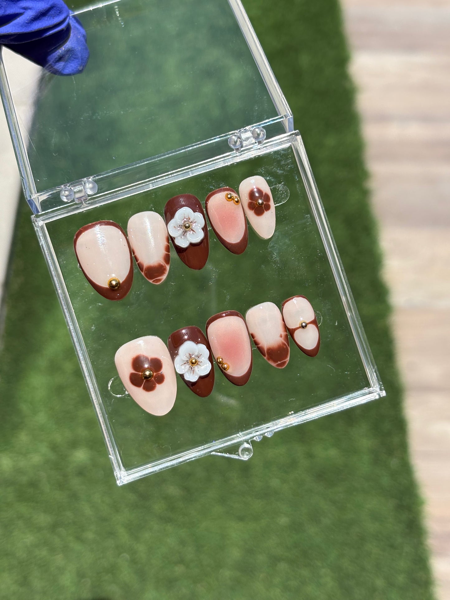 Neutral 3D set | Short Almond