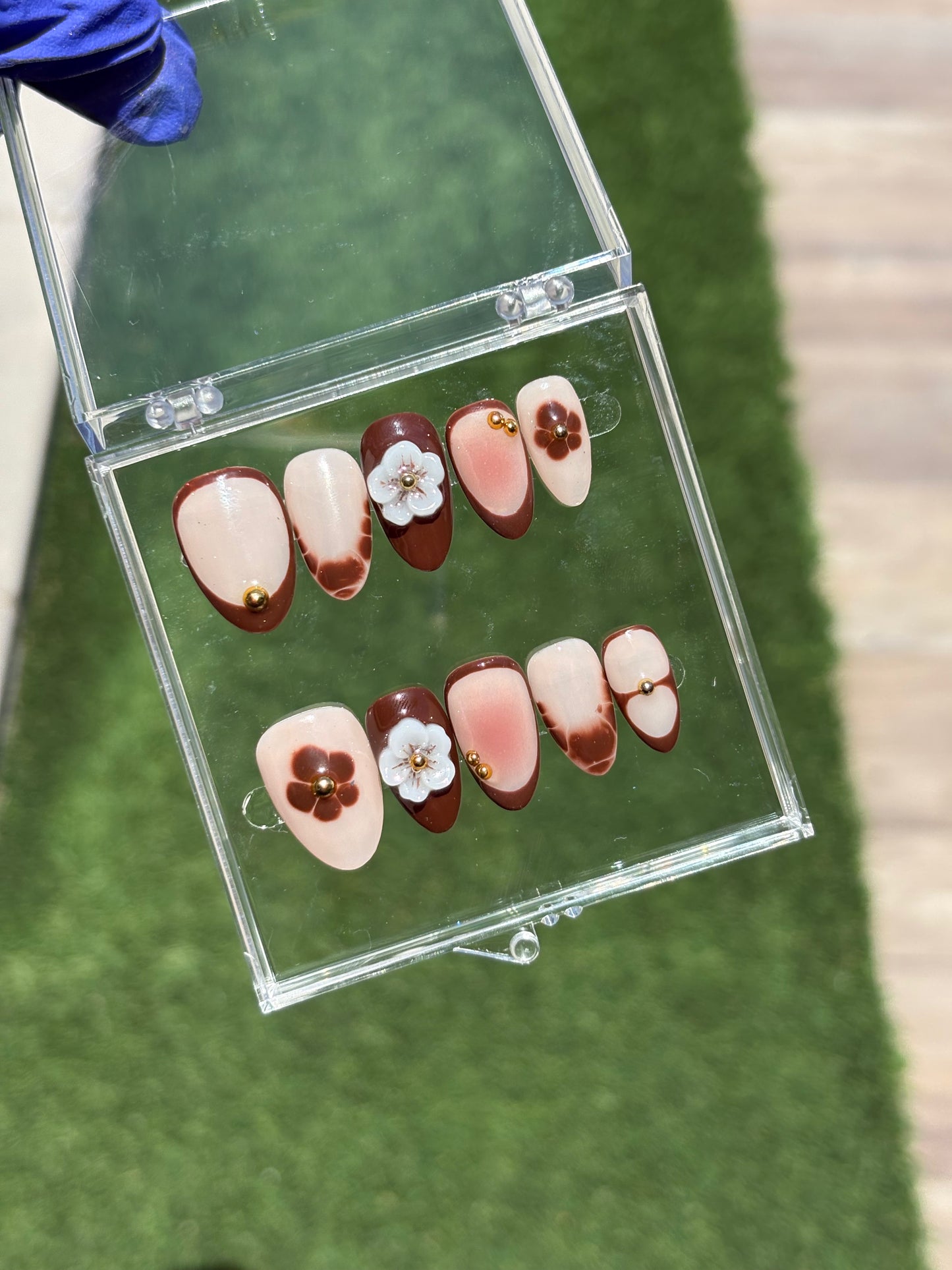 Neutral 3D set | Short Almond