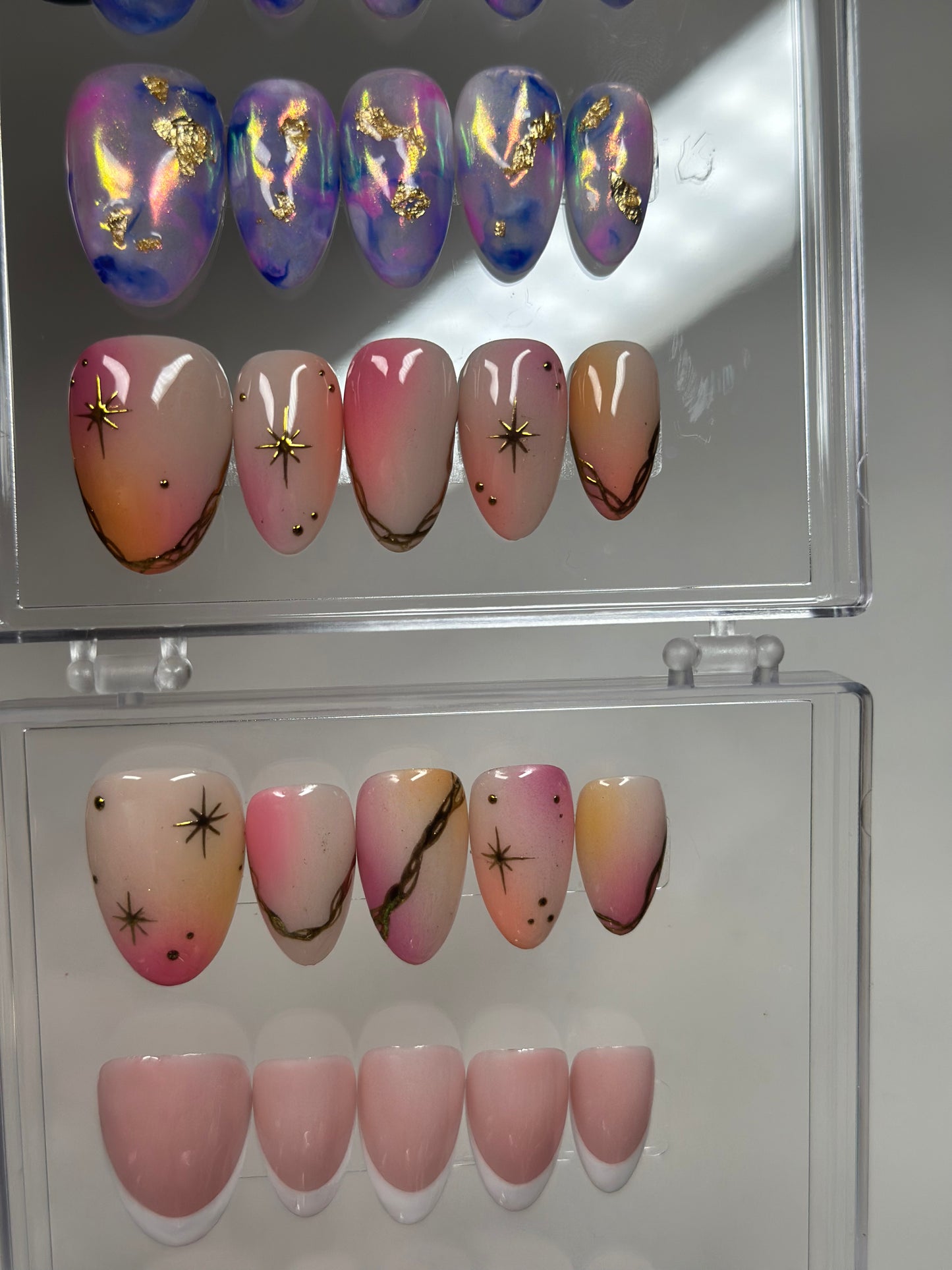 Aura Starbursts | Short Almond