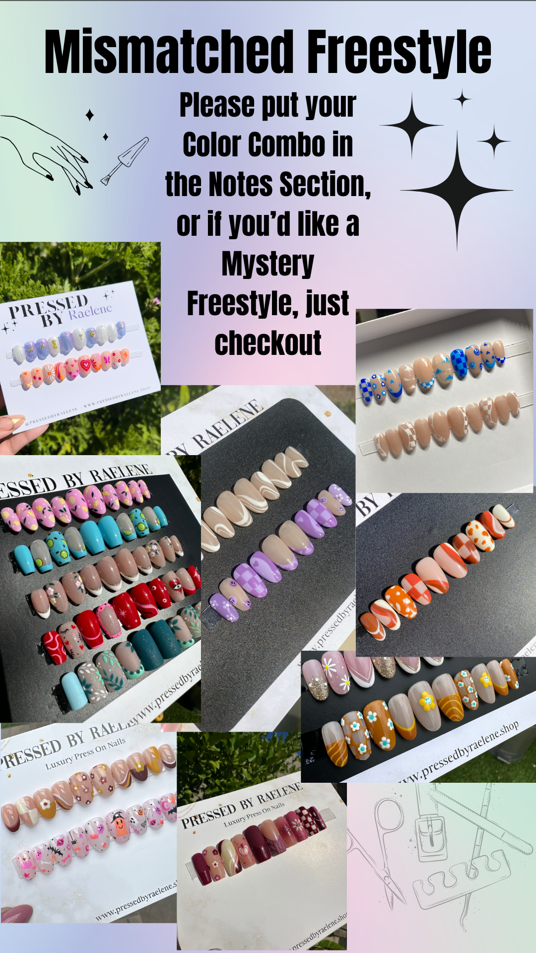 Mismatched Freestyle Set |
