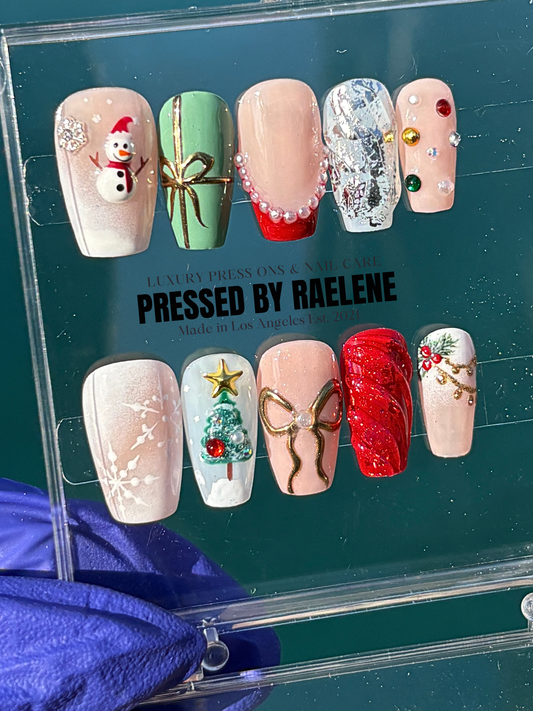 Christmas Mismatch | Short Coffin Pictured