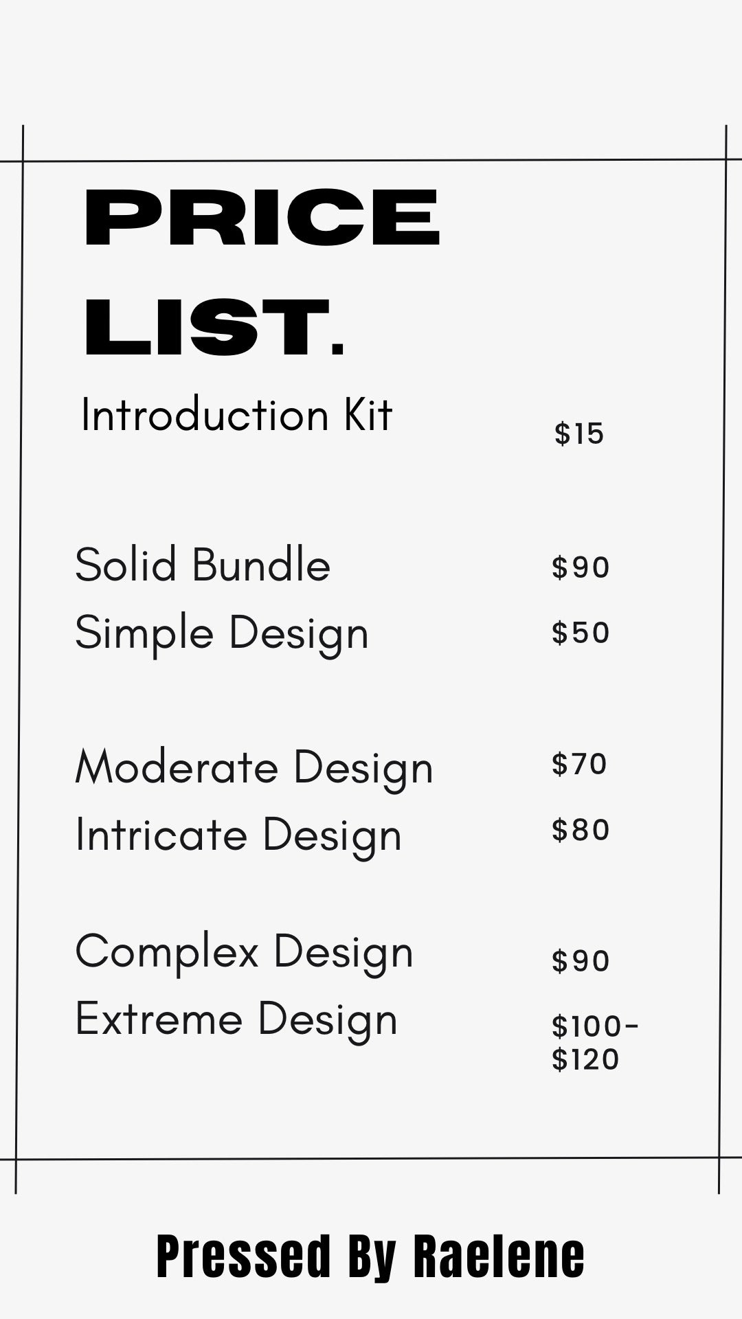 Custom Design | Please Read Description | DM on IG @PressedbyRaelene